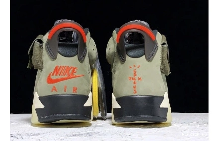 - JORDAN TRAVIS SCOTT AIR MEDIUM OLIVE 6 0712
